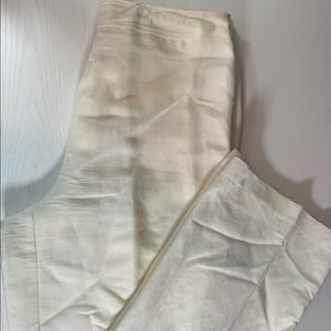 Van Heusen Side Zip White Dress Pants Women's Sz 6